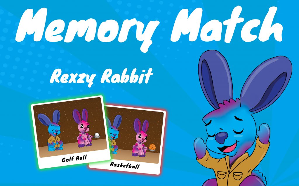 Memory Match Game Rexzy Rabbit.