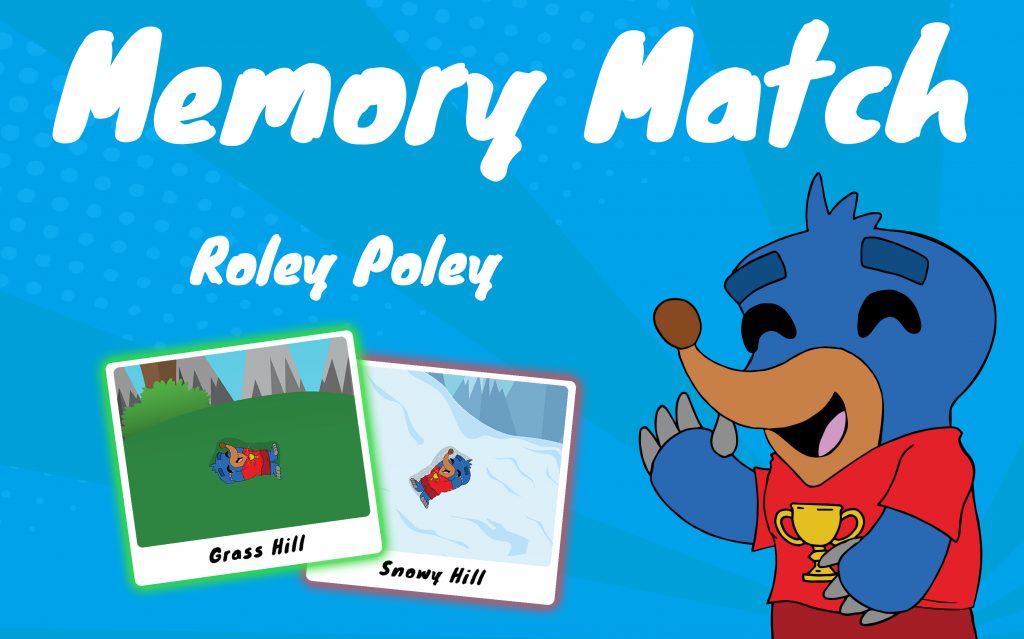 Memory Match Game Roley Poley.
