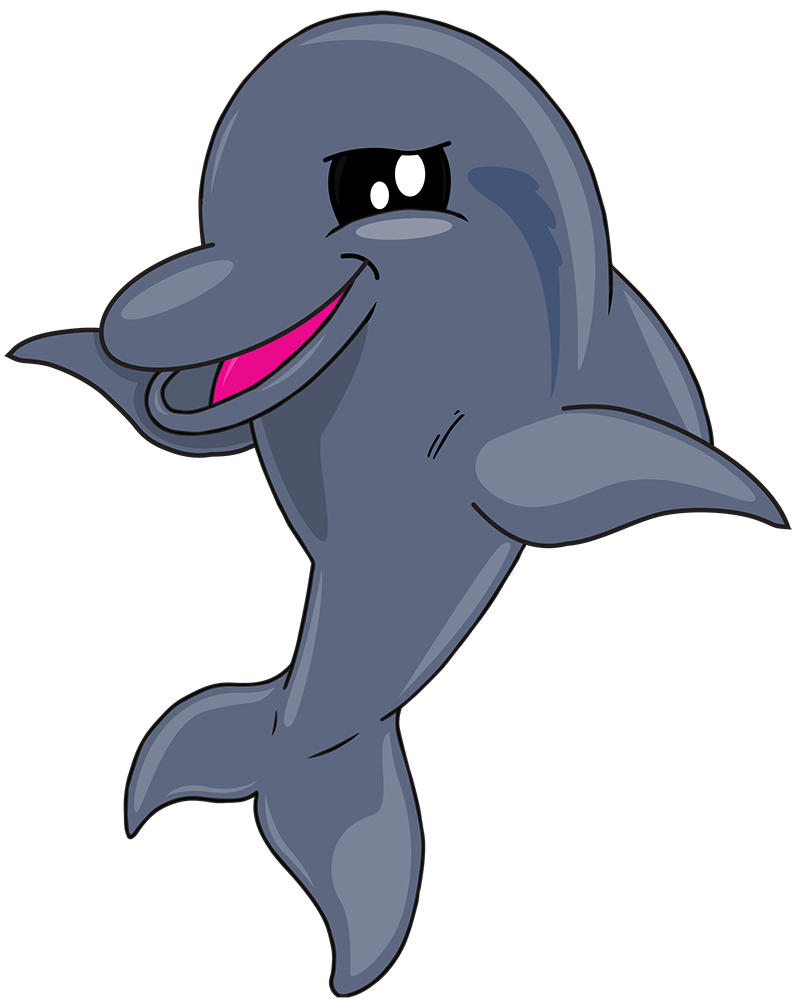 Smiling Donny Dolphin